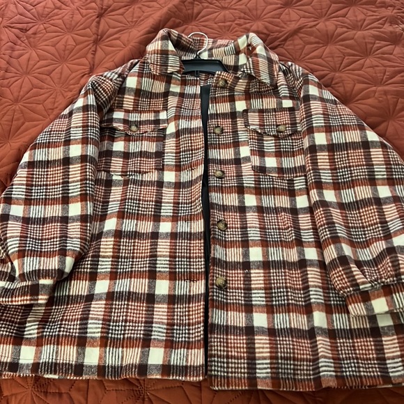 Plaid Shacket - Picture 2 of 4